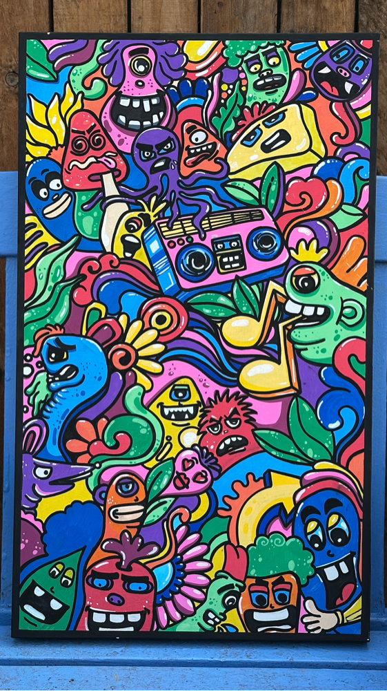 Doodle Jam by MRDOODLEEY in Preston