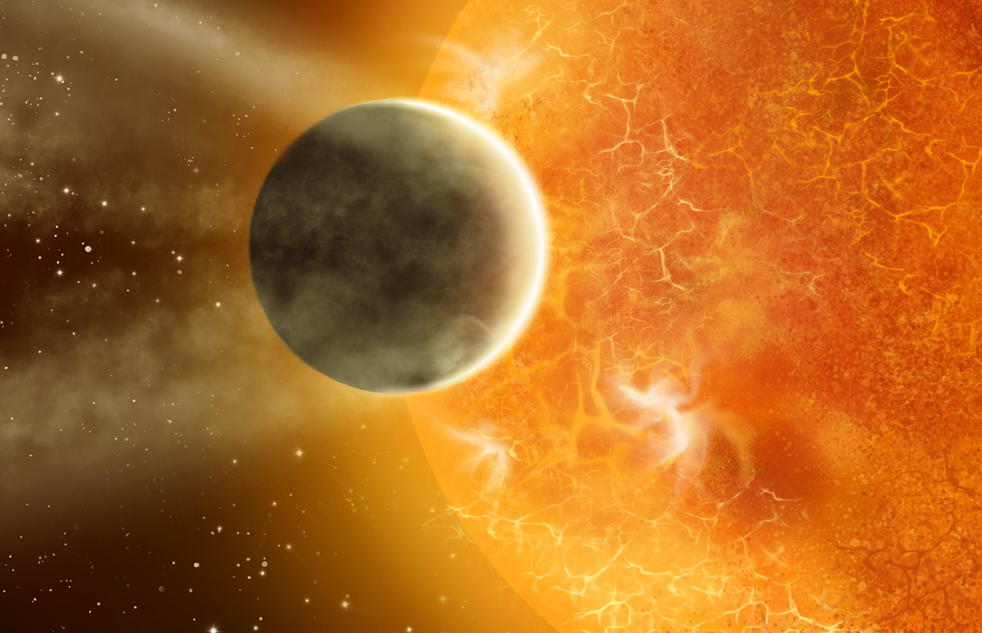 Hot Jupiter by Katja in Gothenburg